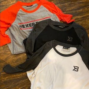 SOLD - BETTER BODIES - 3/4 sleeve -